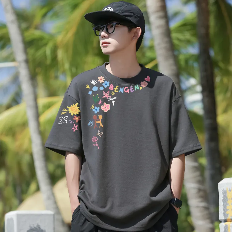 BENGEN T Shirts Unisex-9