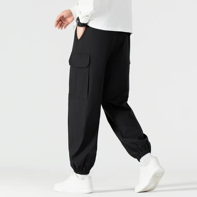 BENGEN Casual Pants Unisex-5