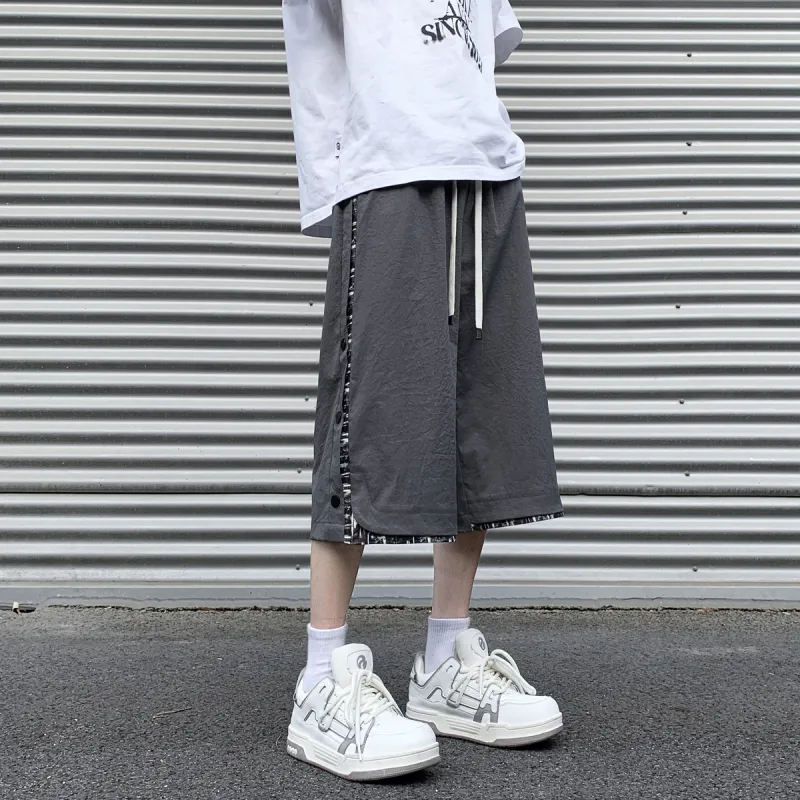 BENGEN Casual Shorts Unisex-8