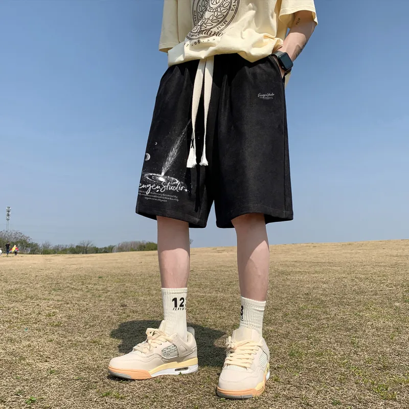 BENGEN Casual Shorts Unisex-2