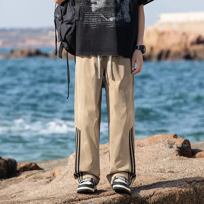 BENGEN Casual Pants Unisex-7