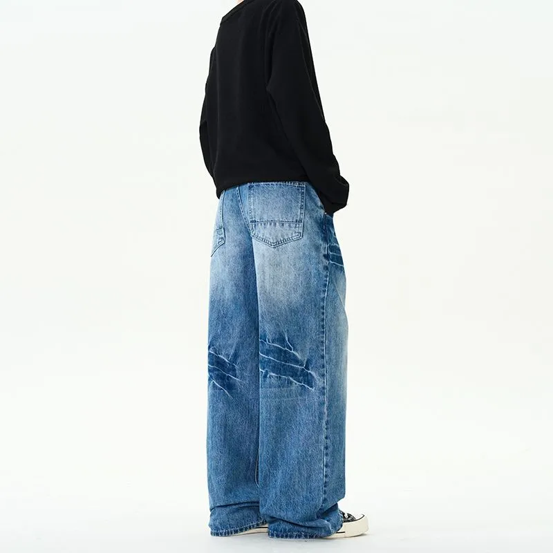 BENGEN Jeans Unisex Blue-7
