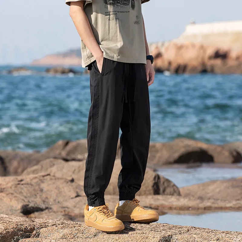 BENGEN Casual Pants Unisex-3