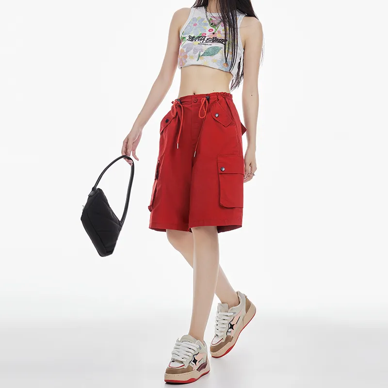 BENGEN Casual Shorts Women's-18