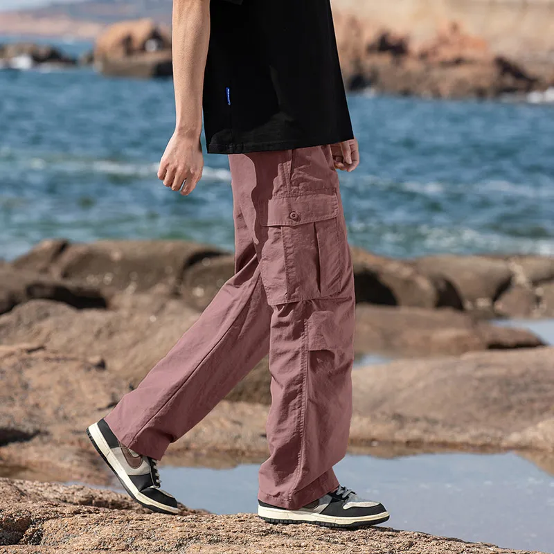 BENGEN Casual Pants Unisex-3