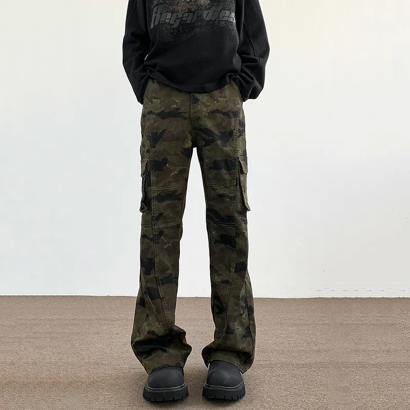 BENGEN Jeans Women's Camouflage-13