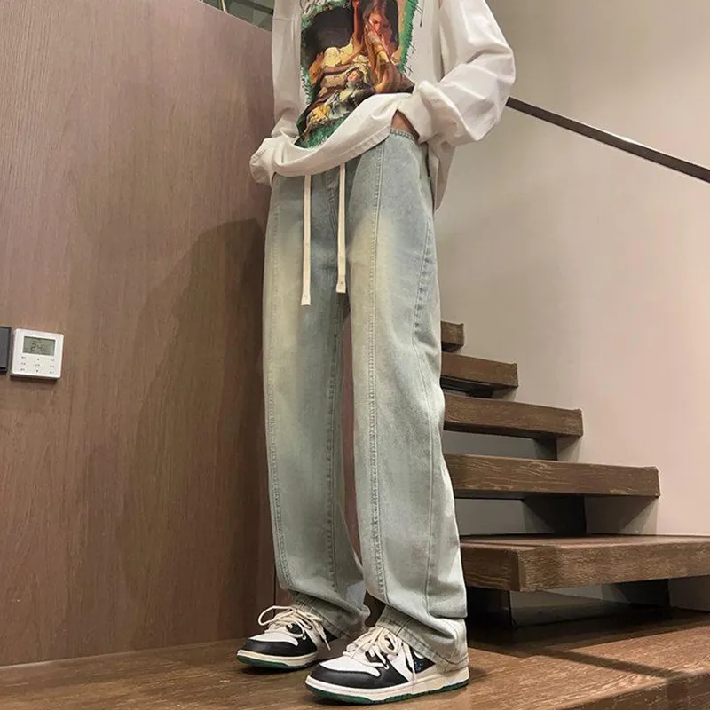 BENGEN Jeans Unisex-14