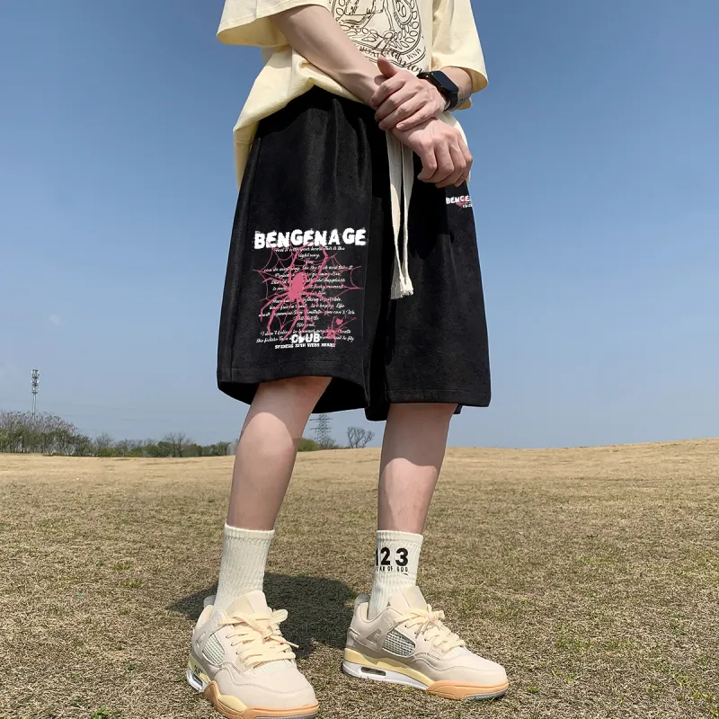 BENGEN Casual Shorts Unisex-3