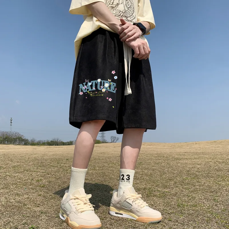 BENGEN Casual Shorts Unisex-3