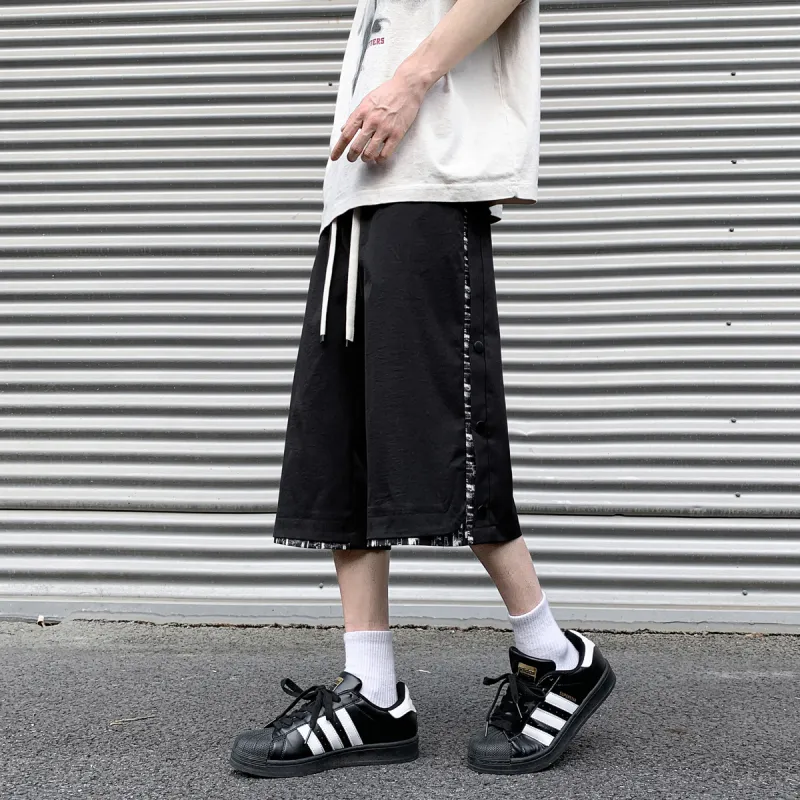 BENGEN Casual Shorts Unisex-4