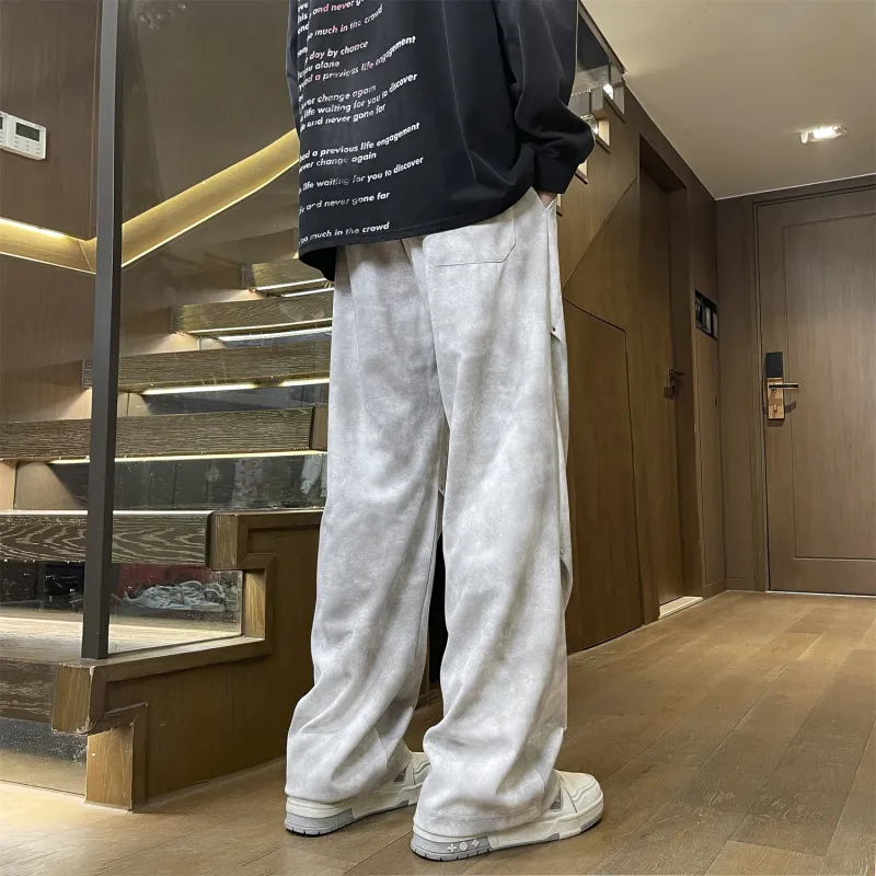BENGEN Casual Pants Unisex-2