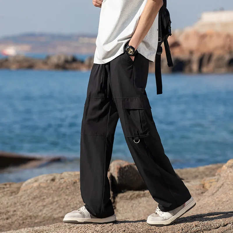 BENGEN Casual Pants Unisex-7