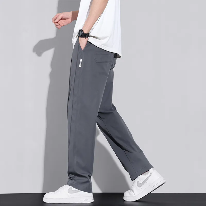 BENGEN Casual Pants Unisex-19