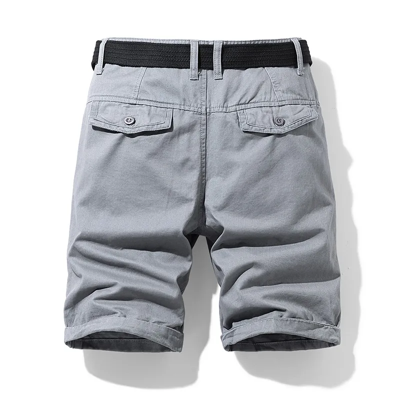 BENGEN Casual Shorts Men-13