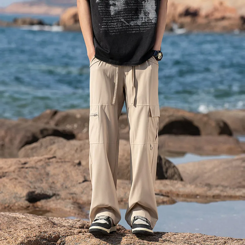 BENGEN Casual Pants Unisex-2