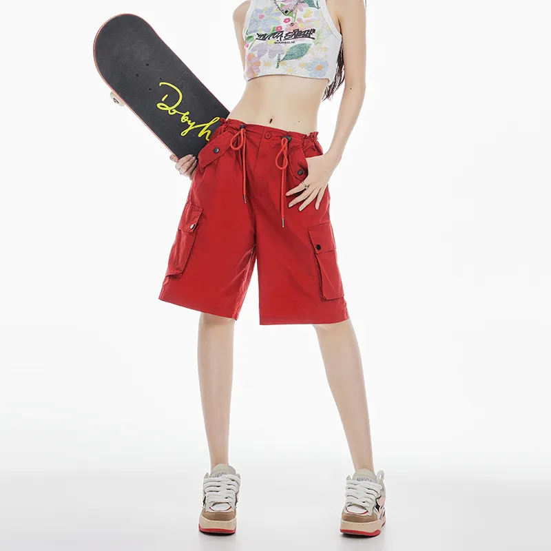 BENGEN Casual Shorts Women's-20