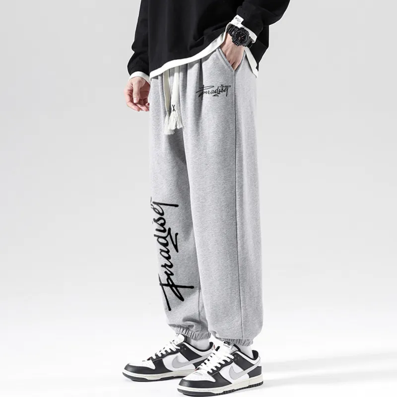 BENGEN Casual Pants Unisex-7