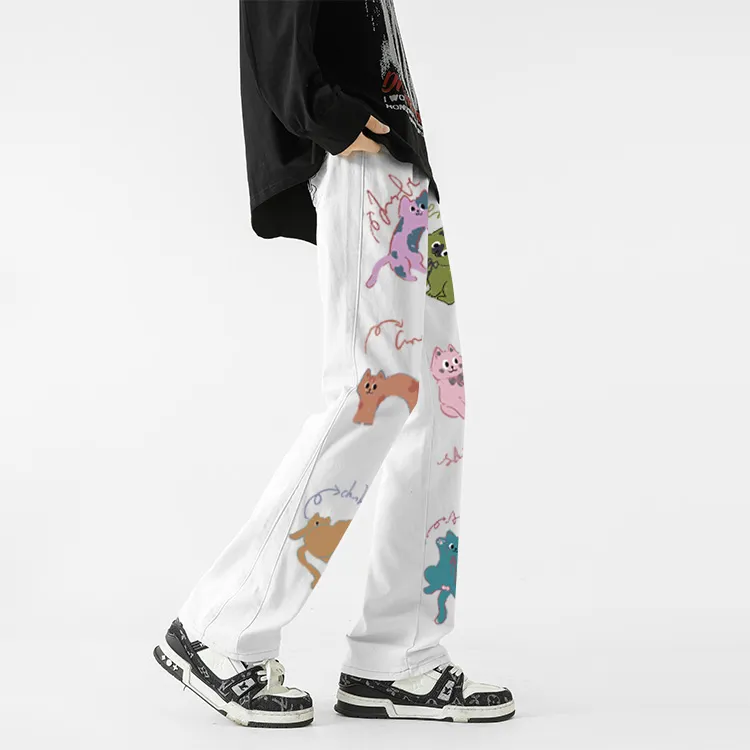 BENGEN Jeans Unisex-4