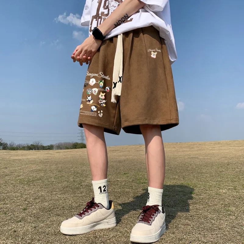 BENGEN Casual Shorts Unisex-10