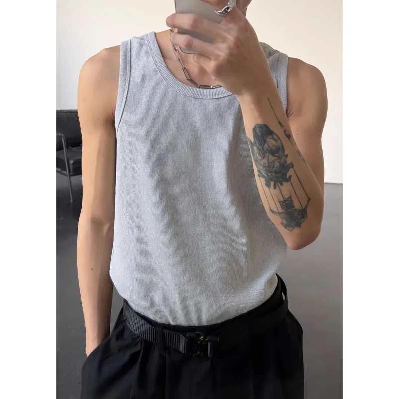 BENGEN Tank Tops Unisex-6