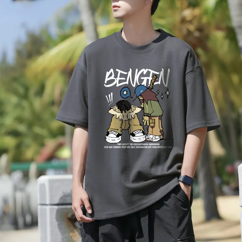BENGEN T Shirts Unisex-13