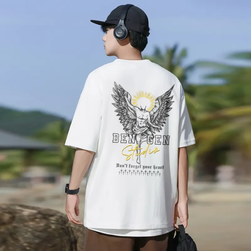BENGEN T Shirts Unisex-7