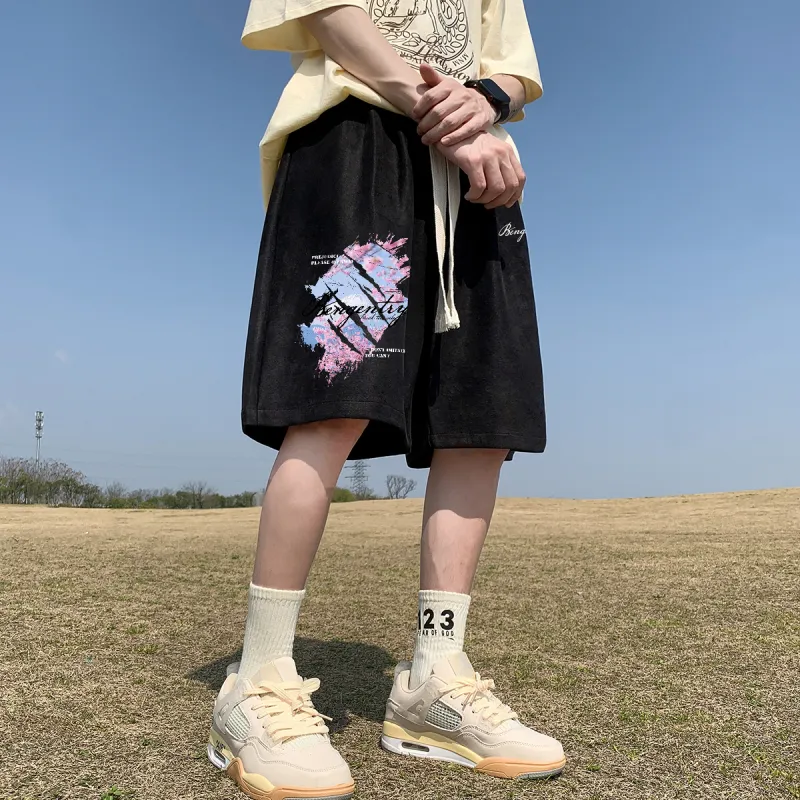 BENGEN Casual Shorts Unisex-3