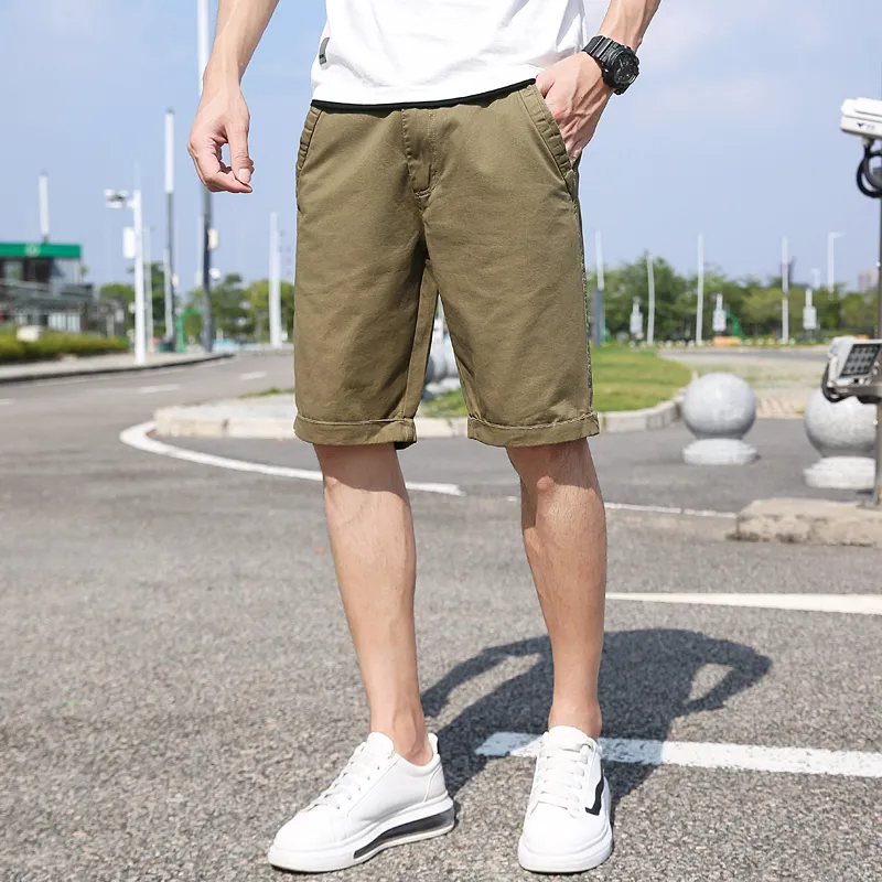 BENGEN Casual Shorts Men-1