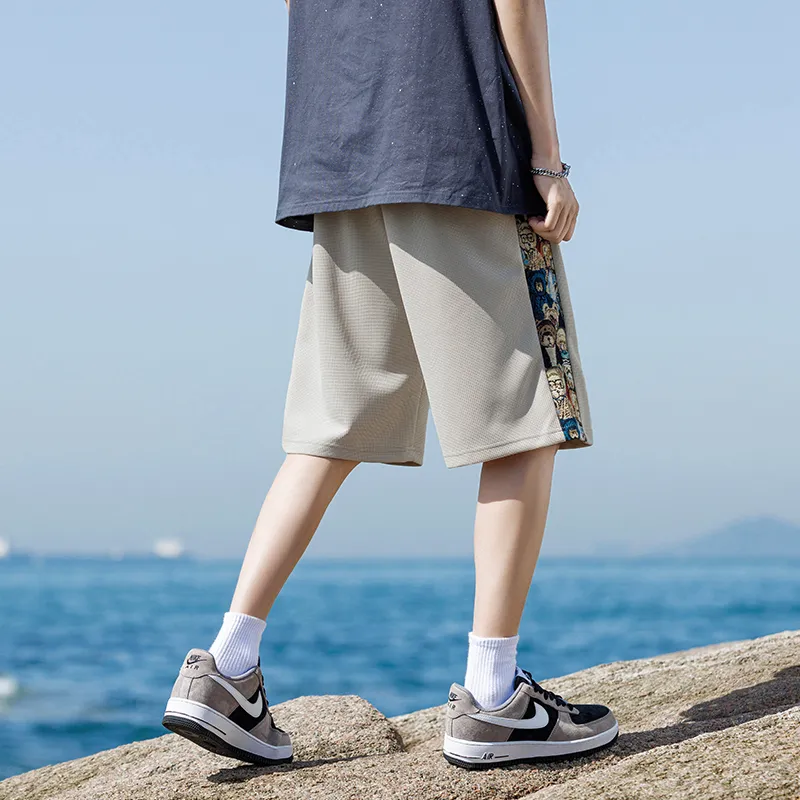 BENGEN Casual Shorts Unisex-11