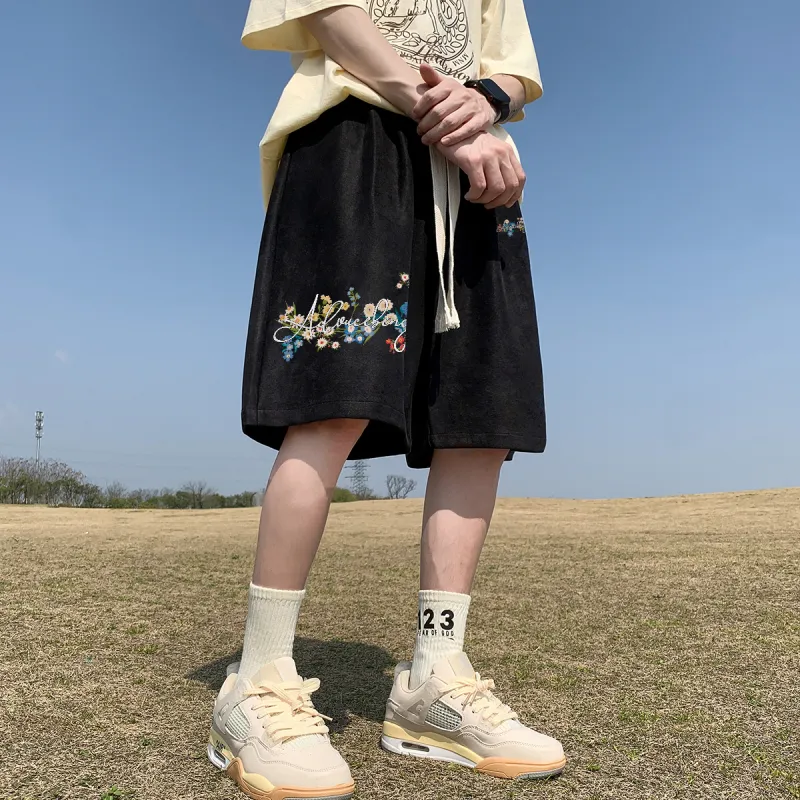 BENGEN Casual Shorts Unisex-3