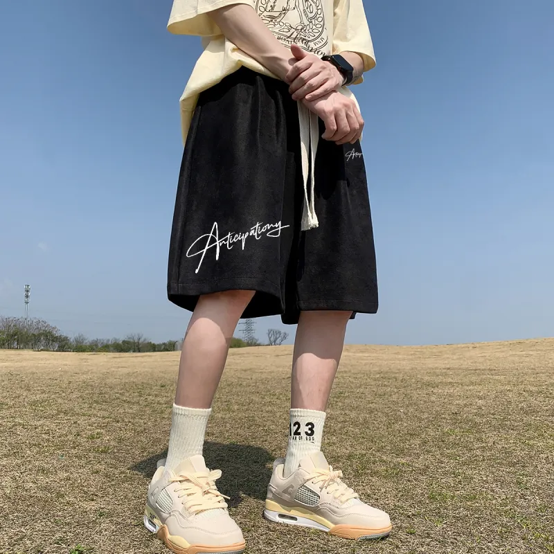 BENGEN Casual Shorts Unisex-3