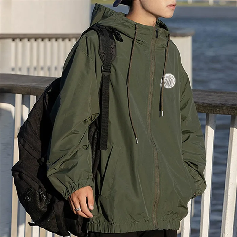 BENGEN Jackets Coats Unisex Black-4