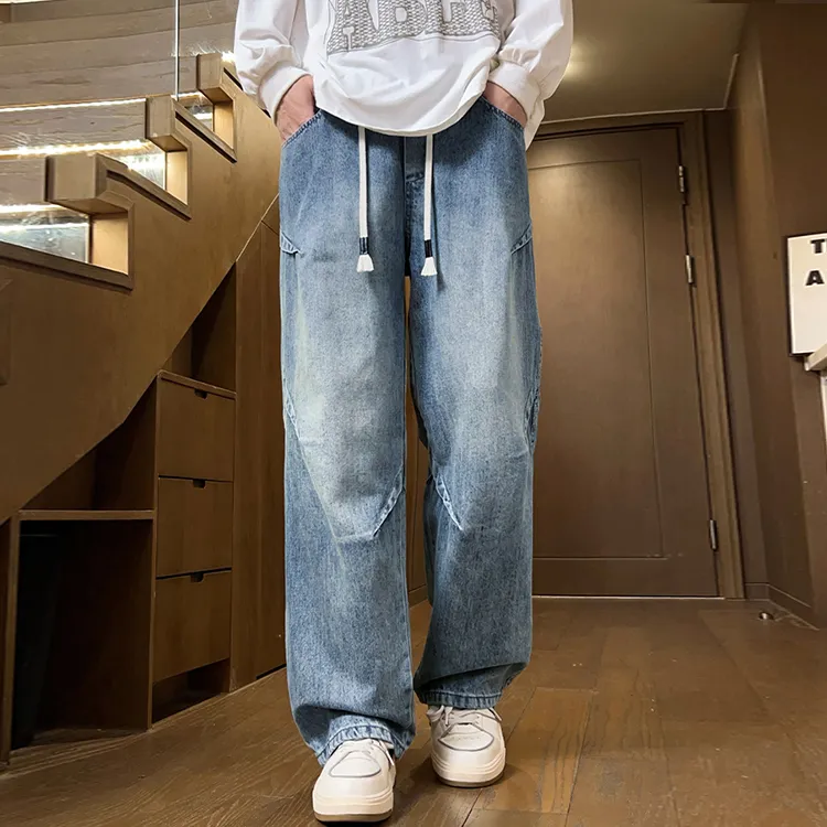 BENGEN Jeans Unisex-11