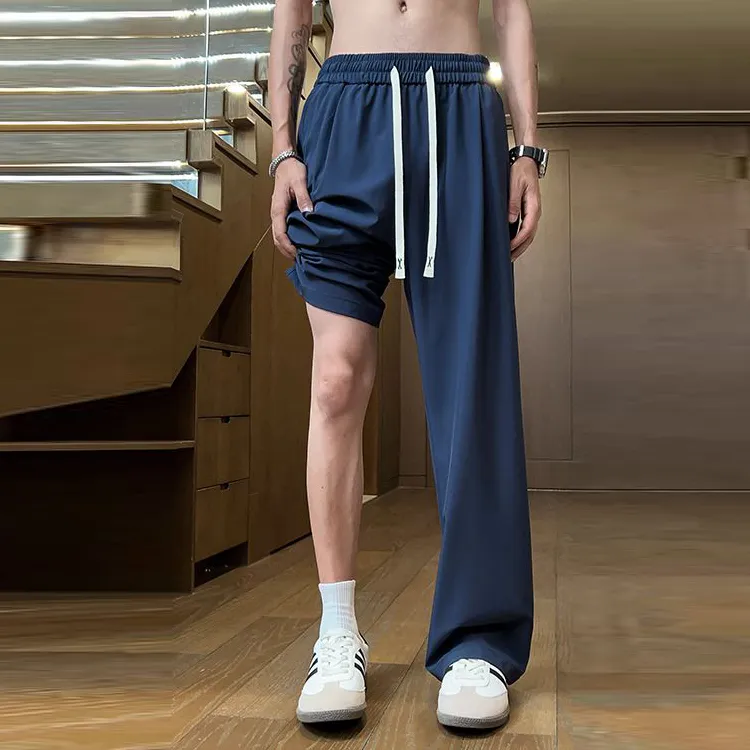 BENGEN Casual Pants Unisex-10