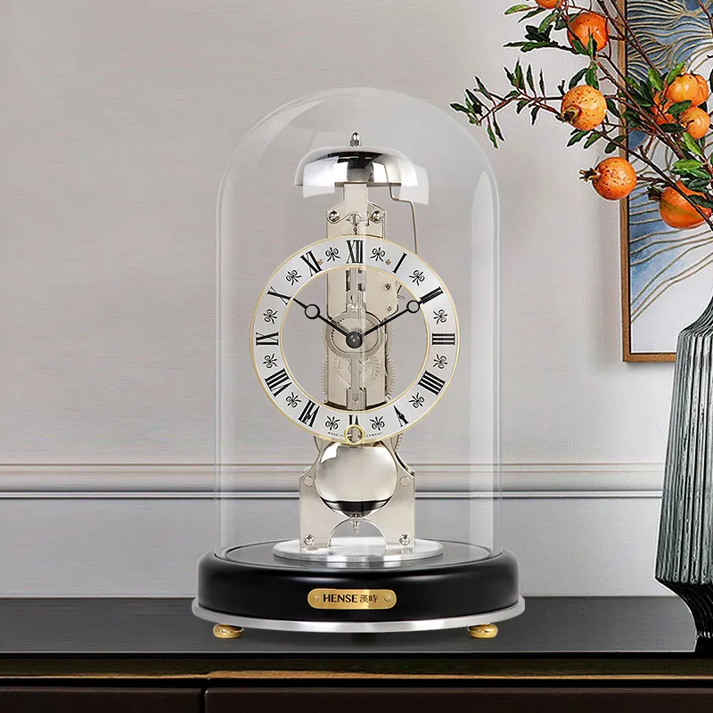 HENSE Unisex Desk Clock-10