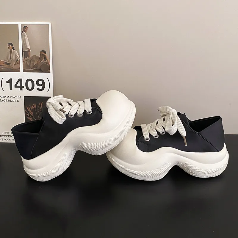 DGUMI Anti Slip Wear Resistant Low Top Casual Shoes Women's-3