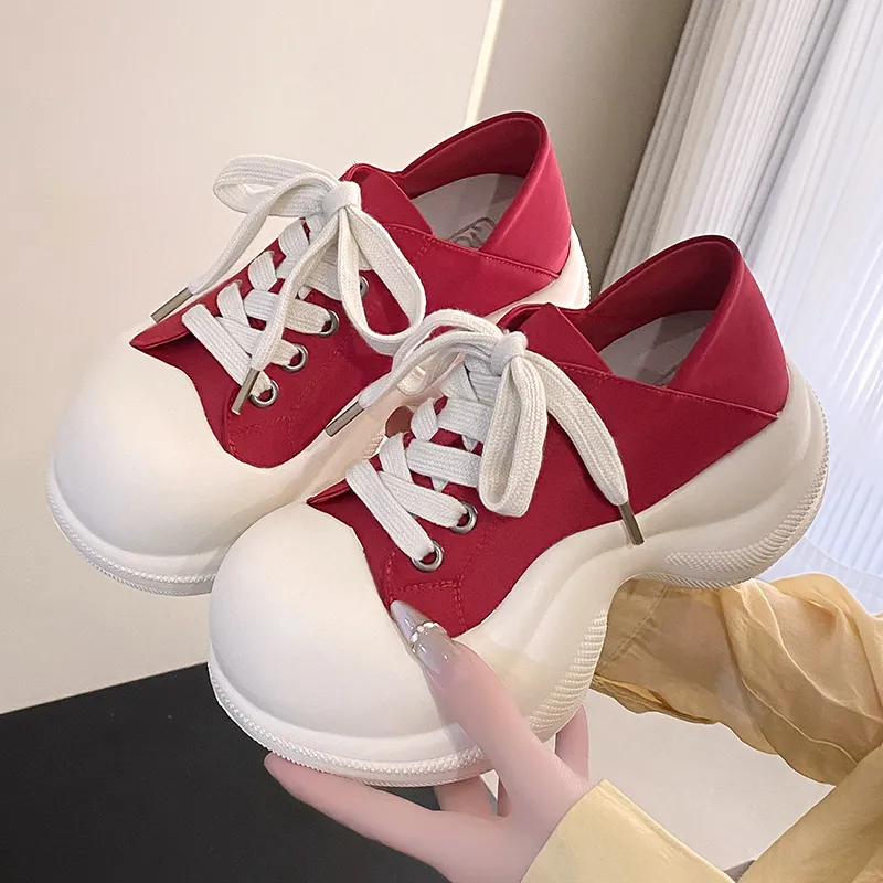 DGUMI Anti Slip Wear Resistant Low Top Casual Shoes Women's-11