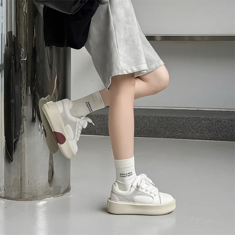DGUMI Coverage Slip Resistant And Abrasion Resistant Low Top Skateboard Shoes Women's Koala Gray-5