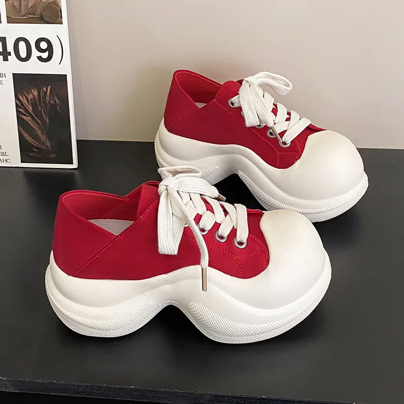 DGUMI Anti Slip Wear Resistant Low Top Casual Shoes Women's-9