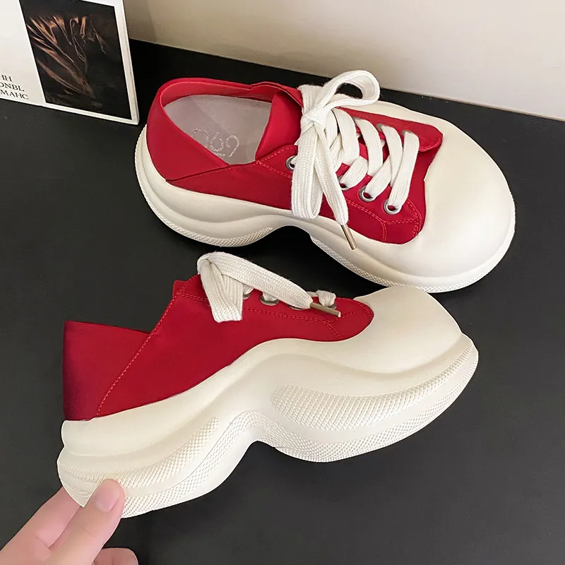 DGUMI Anti Slip Wear Resistant Low Top Casual Shoes Women's-10
