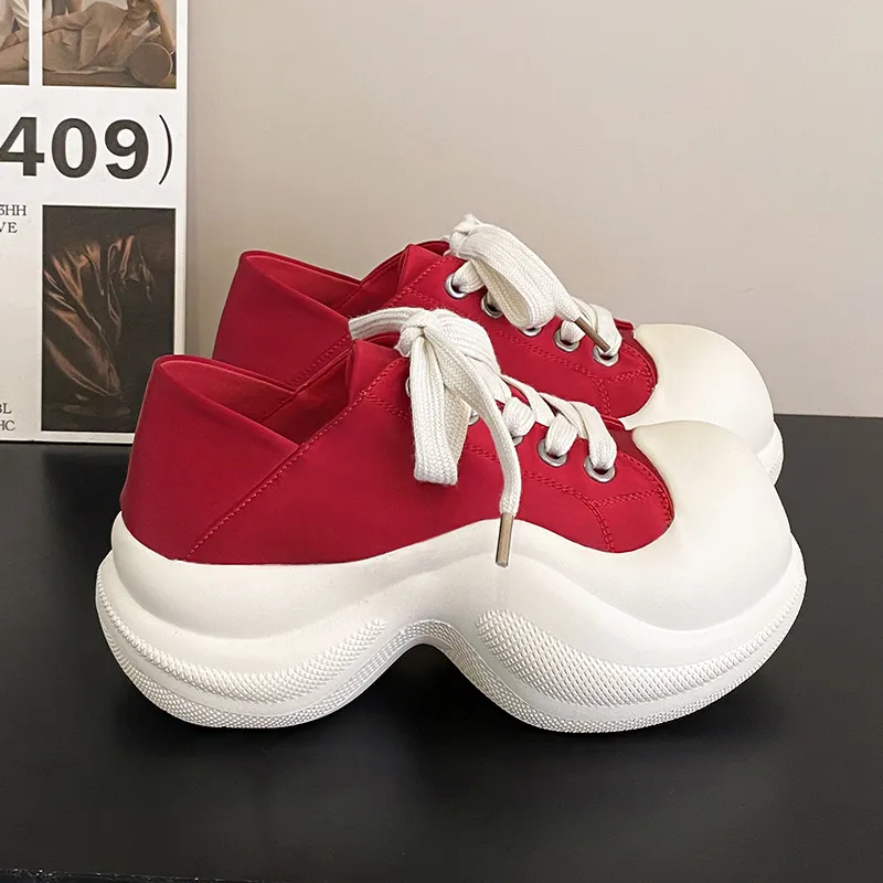 DGUMI Anti Slip Wear Resistant Low Top Casual Shoes Women's-8