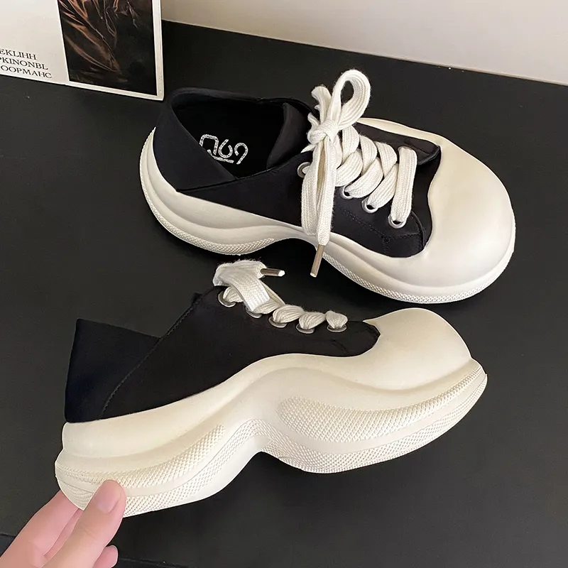DGUMI Anti Slip Wear Resistant Low Top Casual Shoes Women's-2