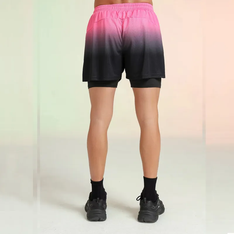 KPADB Basketball Shorts Unisex Pink-2