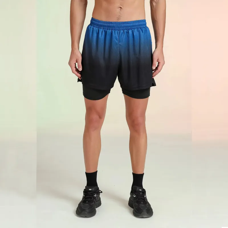 KPADB Basketball Shorts Unisex Blue-4