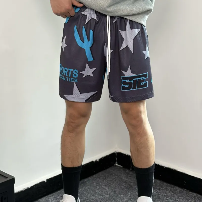 KPADB Basketball Shorts Unisex Dark Gray-4