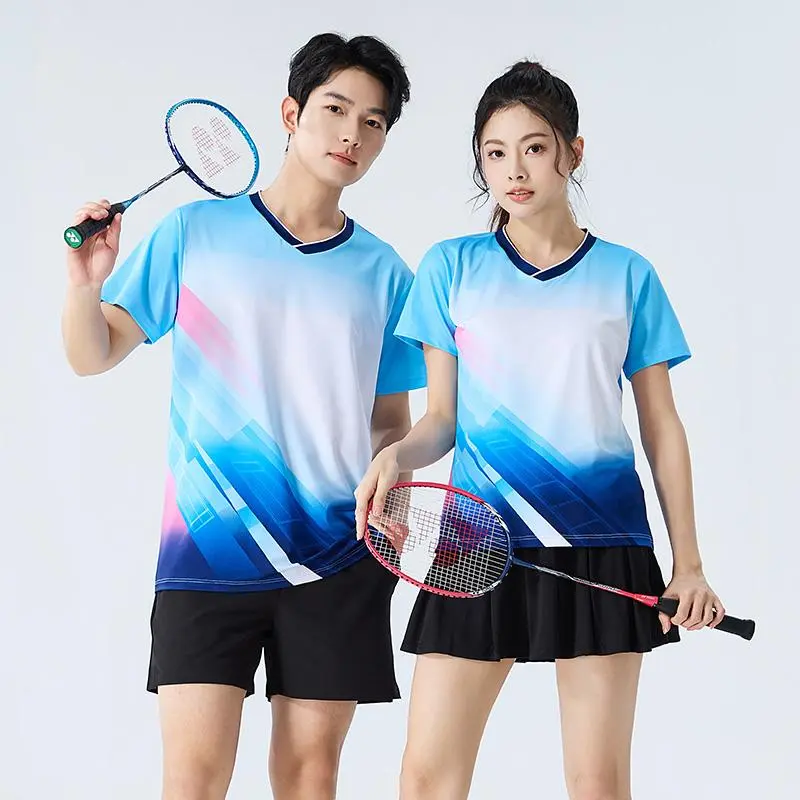KPADB Sports Top Clothing Sets Loose Fit Running Tennis Training Quick Dry Clothing Unisex-3