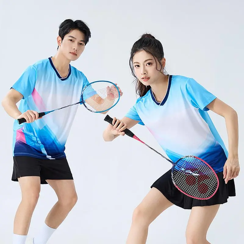 KPADB Sports Top Clothing Sets Loose Fit Running Tennis Training Quick Dry Clothing Unisex-2