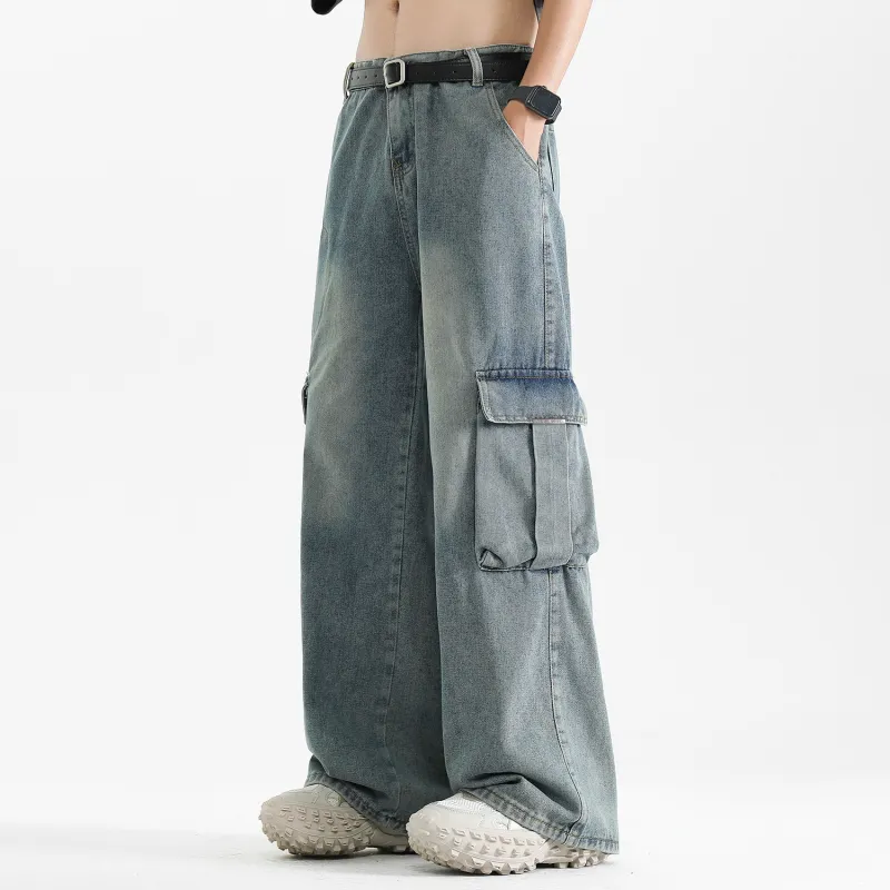 WELTER EXPERIMENT Jeans Unisex Nostalgic Blue-2