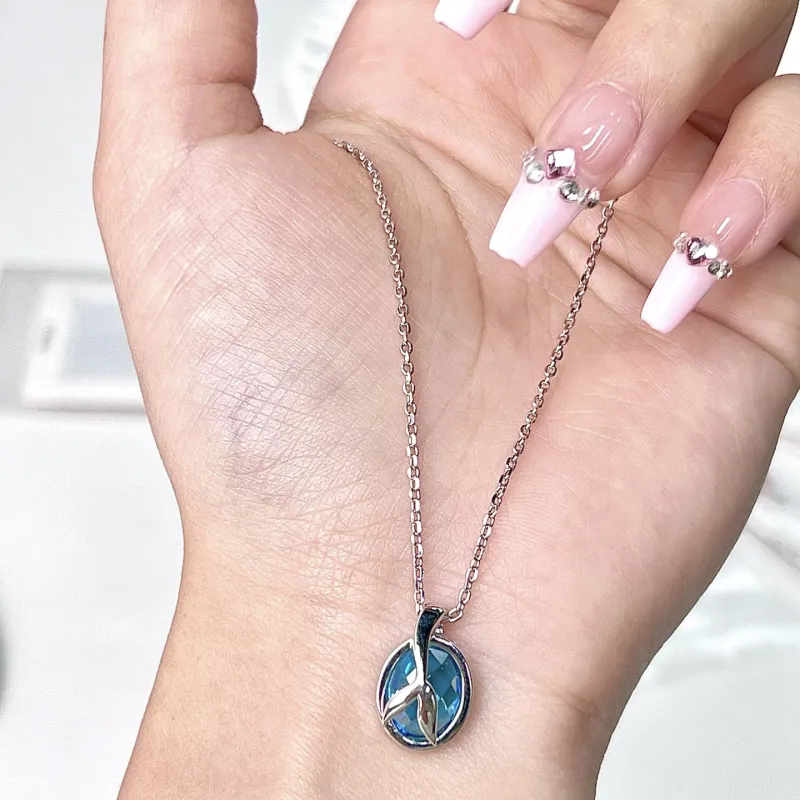 Disney Princess S925 Silver Necklaces Women's-10
