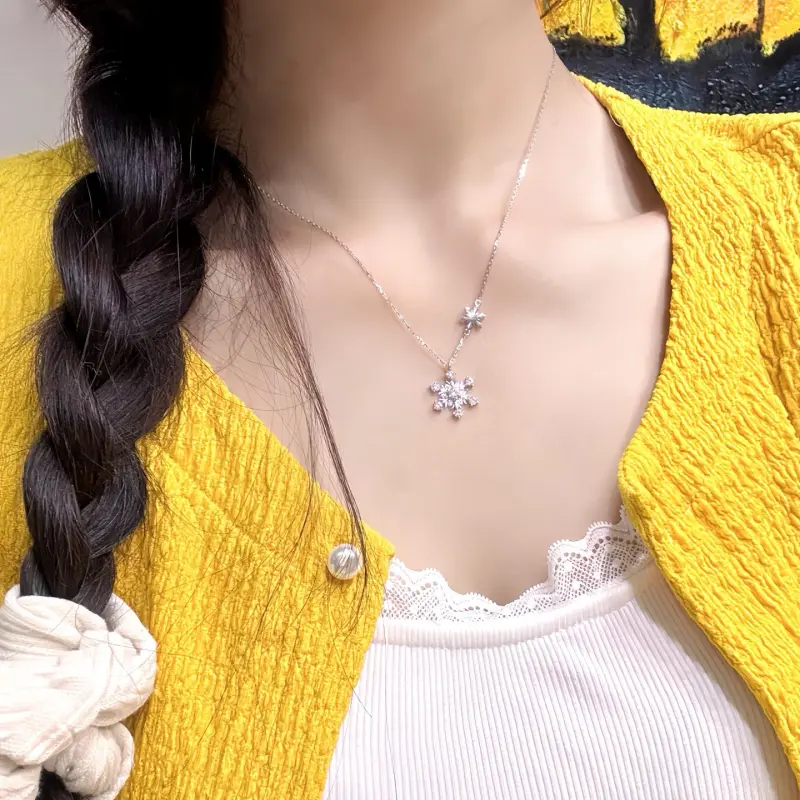 Disney Princess S925 Silver Necklaces Unisex-6